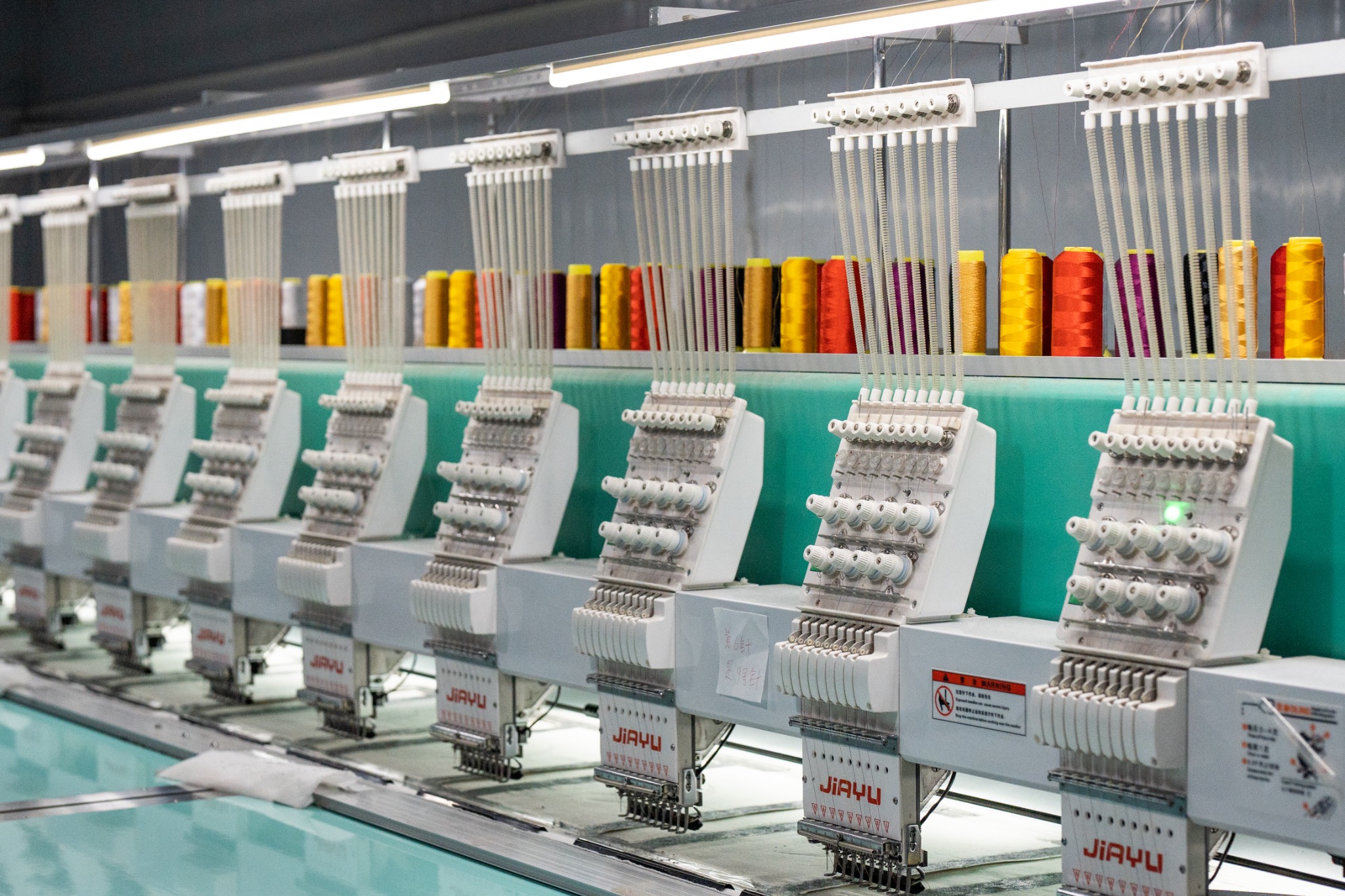 Computerized embroidery machines
