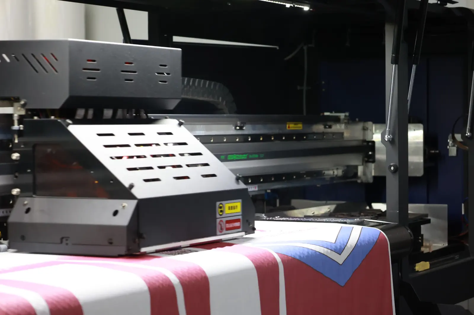 Sublimation printing process for custom sportswear panels