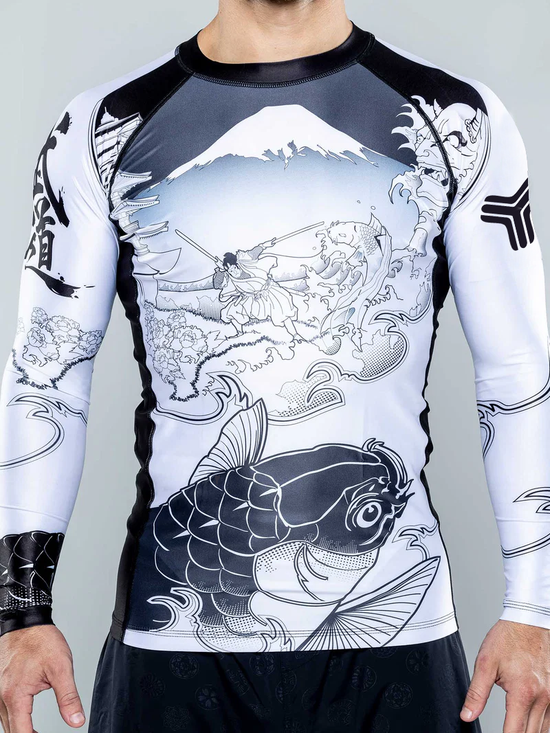 Fuji long sleeve rash guard